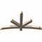 Ekena Millwork Alberta Smooth Timber Gable Bracket, Douglas Fir, 60"W x 32"H x 3 1/2"D x 3 1/2"F, 13/12 Pitch GBW060X32X0404ALB00SDF - alternate 5